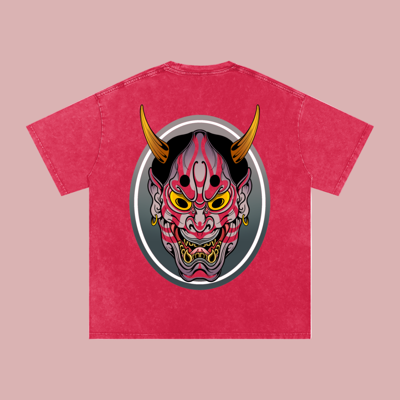 Kabuki-Hannya {Oversized T-Shirt}