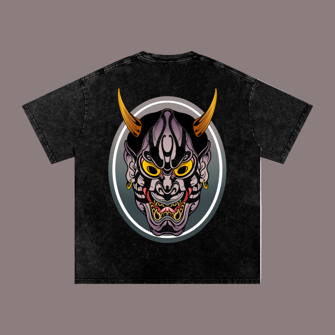 Kabuki-Hannya {Oversized T-Shirt}