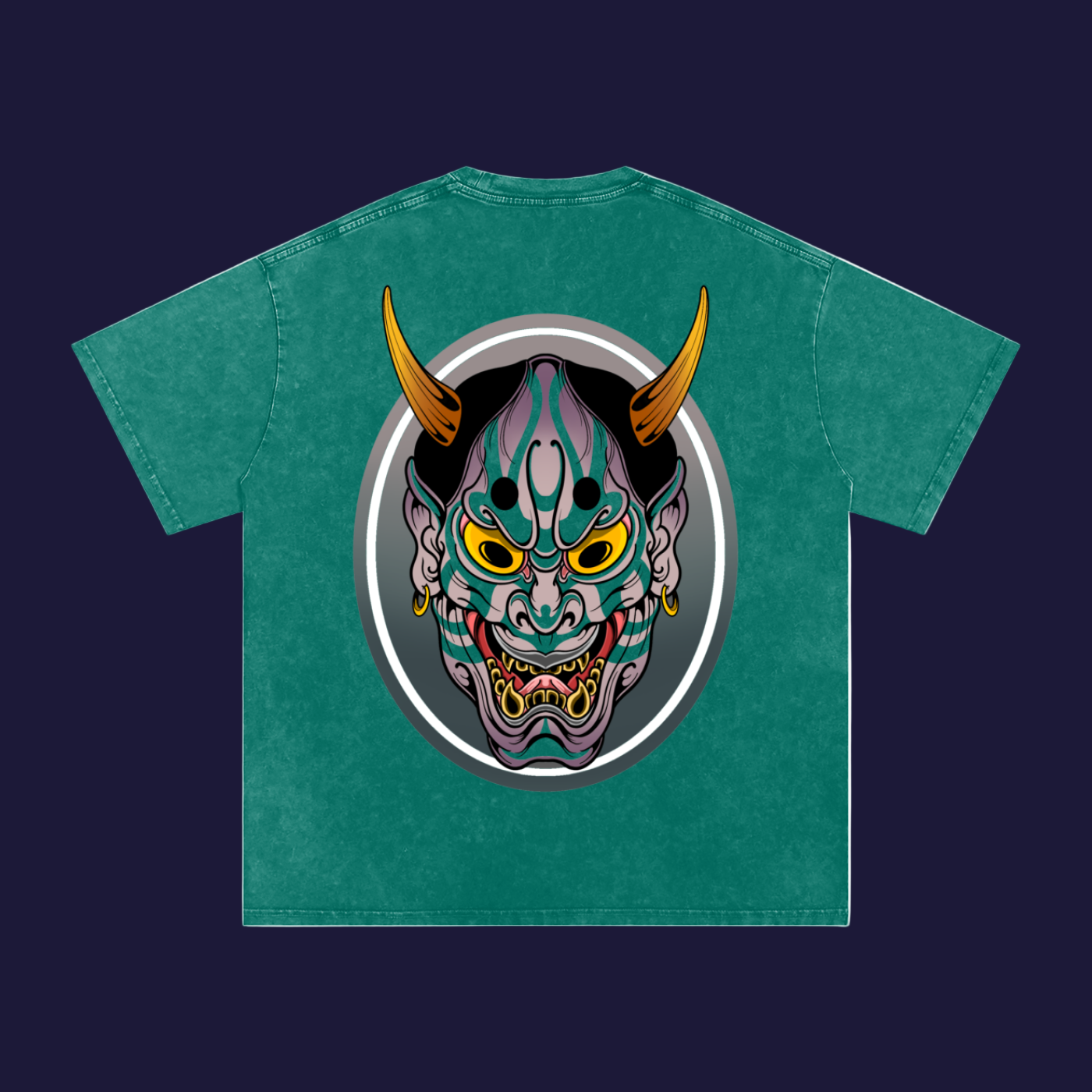 Kabuki-Hannya {Oversized T-Shirt}