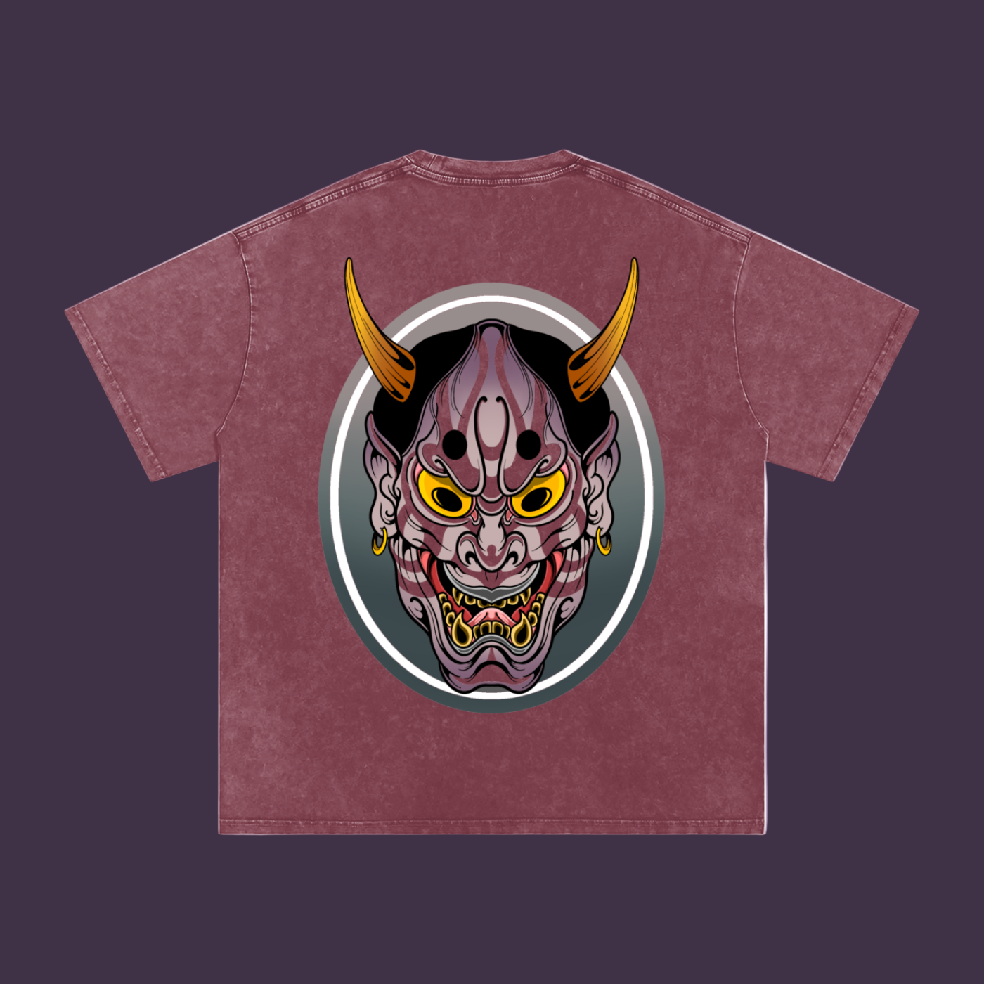 Kabuki-Hannya {Oversized T-Shirt}